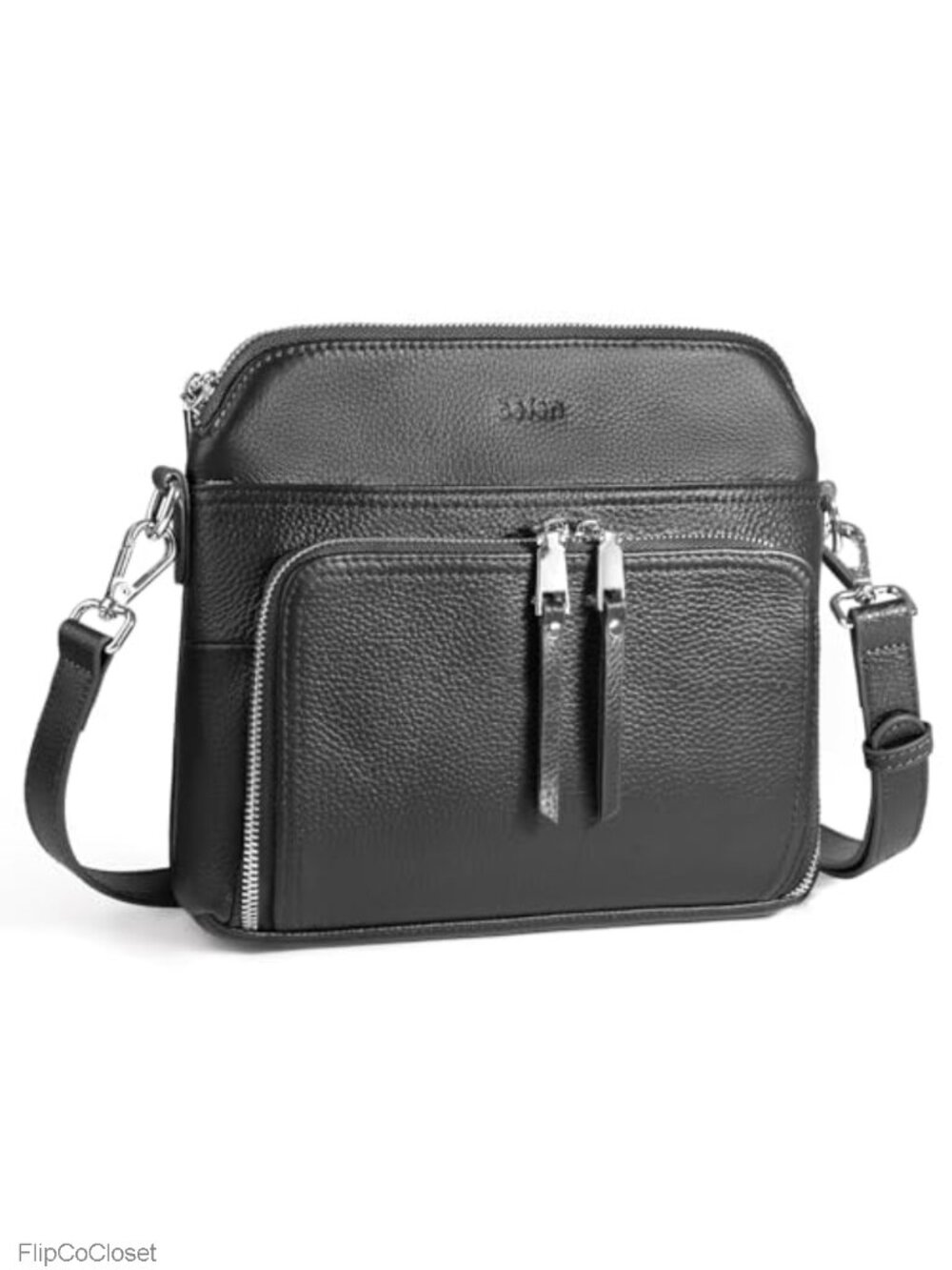 Genuine Leather Crossbody Bag RFID Wallet Purse Travel Shoulder Handbag